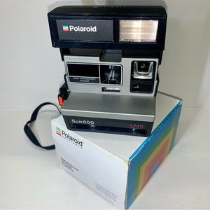 Polaroid Sun 600 LMS Camera Originals Refurbished Vintage Camera 1980s 1983 ‘80s